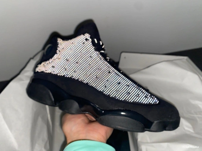 Black Jordan Retro Air Cat 414571-011 13 0719